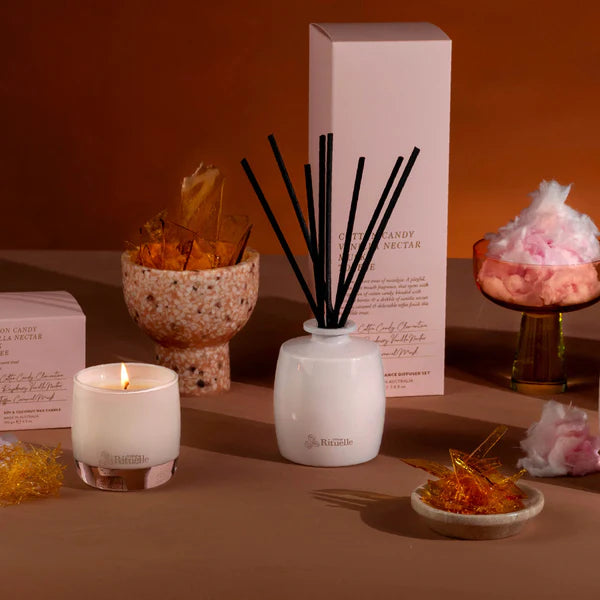 400g Candle -Cotton Candy, Vanilla Nectar, Musk, Toffee