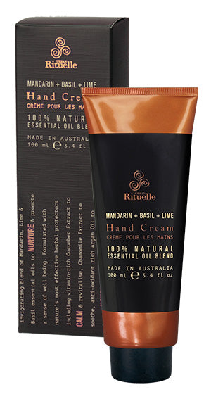 100ml Hand Cream - Mandarin, Basil & Lime