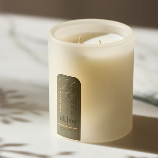 'Alive Green Pepper & Lotus Soy Candle