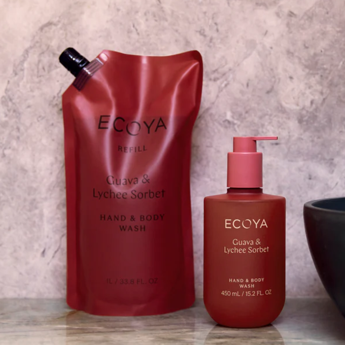 Hand & Body Wash Guava & Lychee 450ml