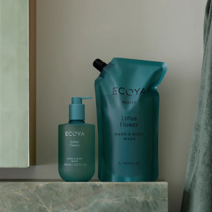 Ecoya Hand & Body Wash Lotus Flower 450ml