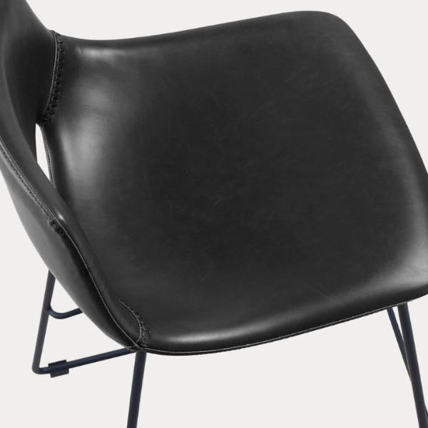 Zebby Barstool - Black