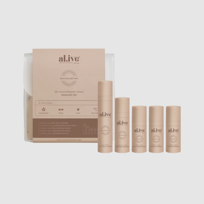 Alive Skin - The Nourishment Ritual Discovery Set