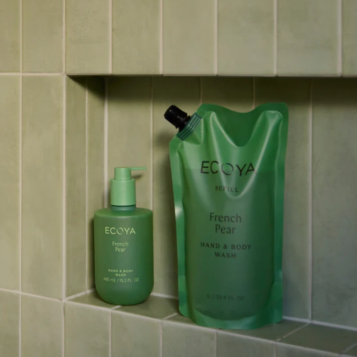 Ecoya Hand & Body Wash French Pear 450ml