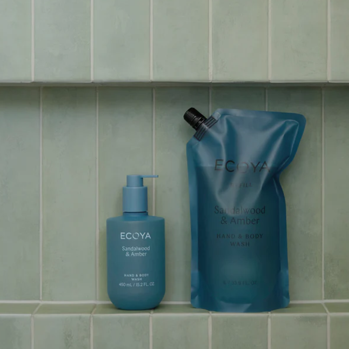 Hand & Body Wash Sandalwood & Amber 450ml