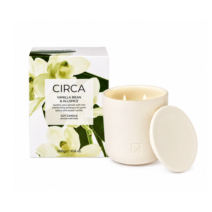 Circa Home 300g Candle Vanilla Bean & All Spice