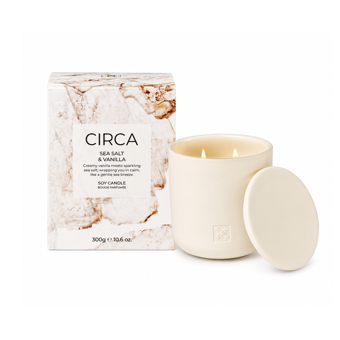 Circa Home 300g Candle Sea Salt & Vanilla