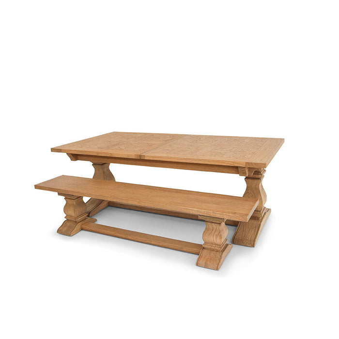 Chicago Twin Butterfly Extension Table in Natural Bridge